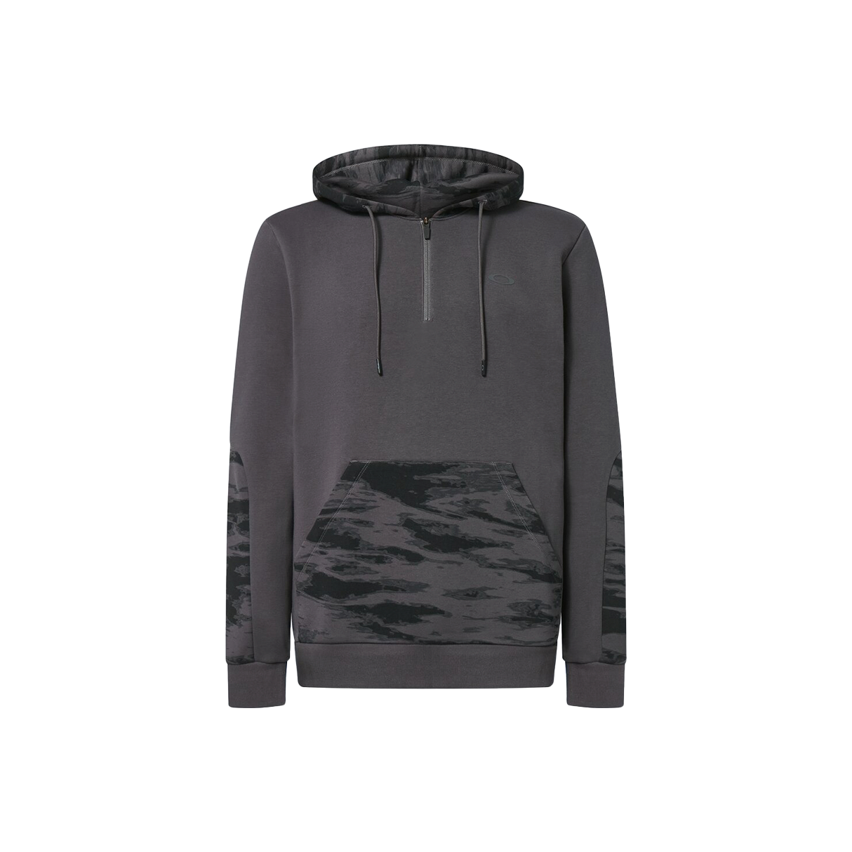 CAMO PATCH 1/4 ZIP HOODIE