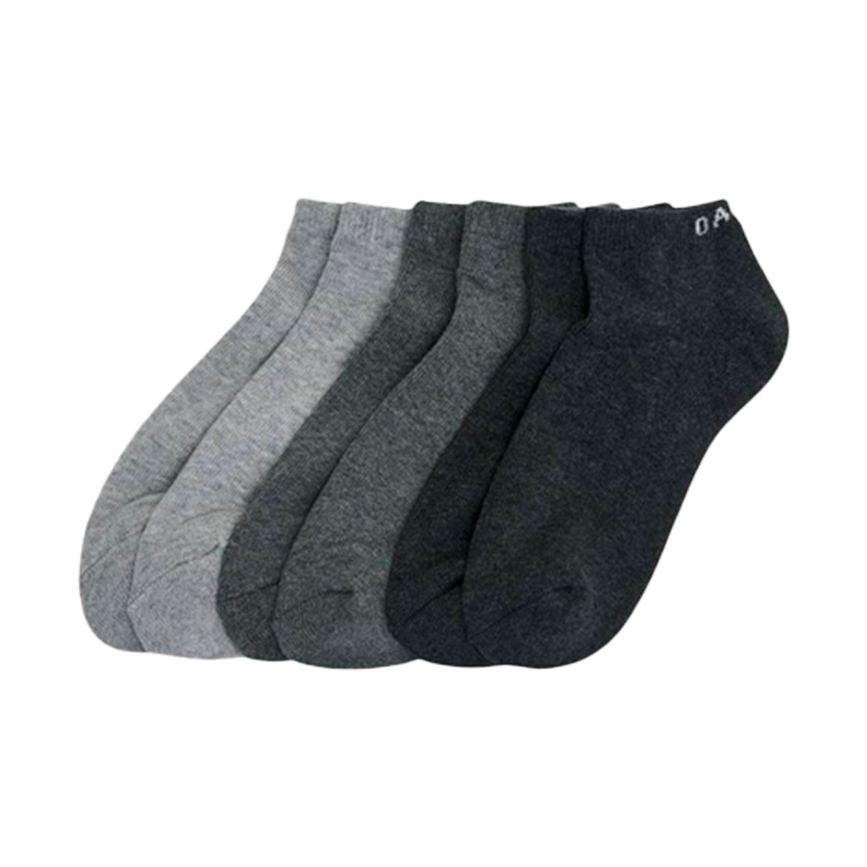 SHORT SOLID SOCKS (3 PCS)