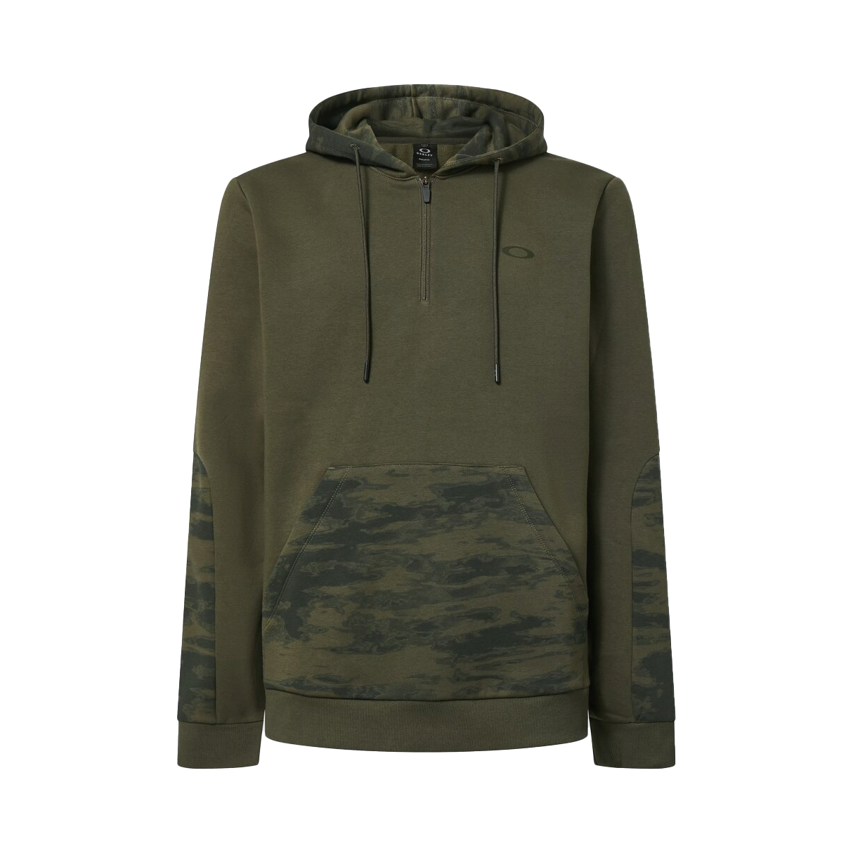 CAMO PATCH 1/4 ZIP HOODIE