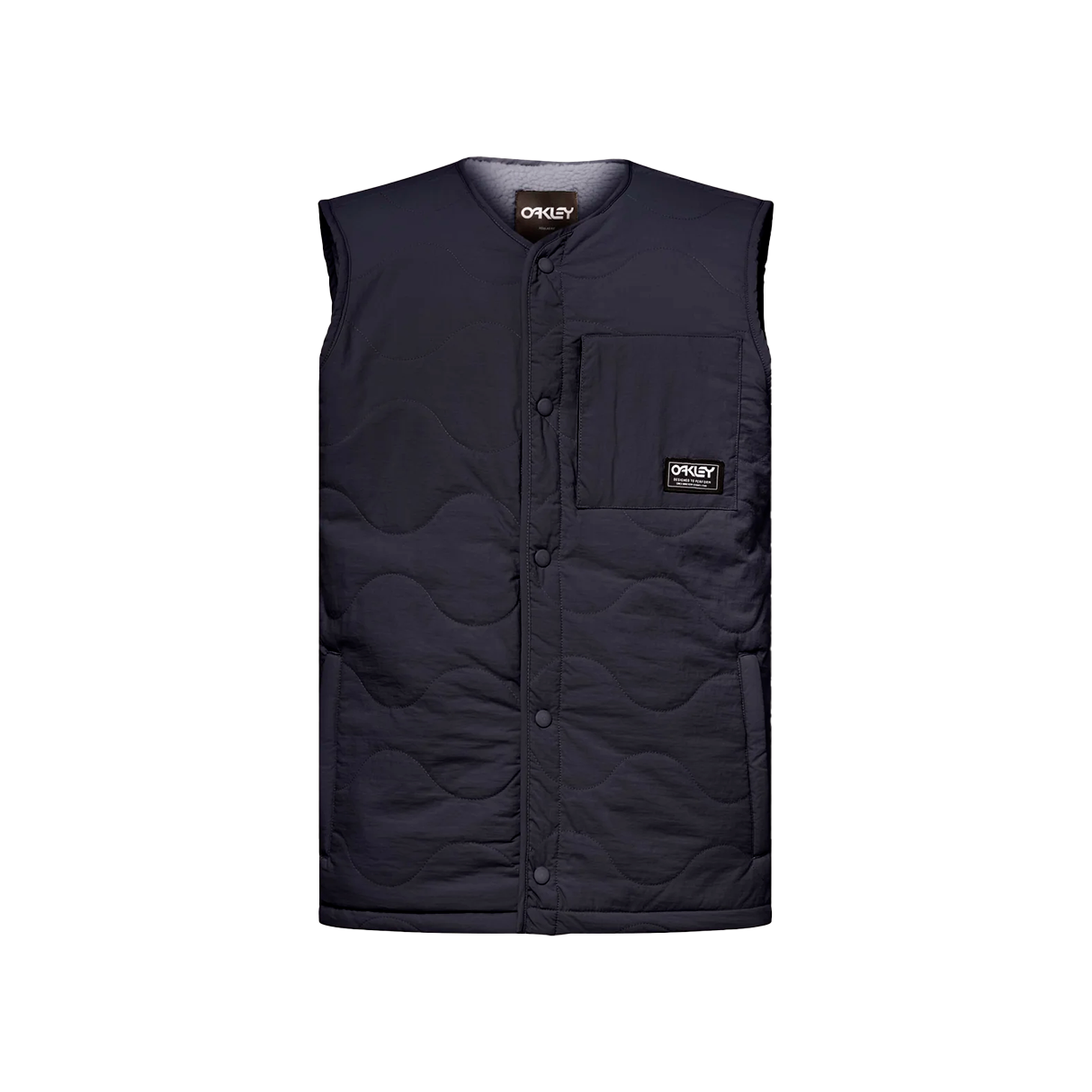 QUILTED SHERPA VEST