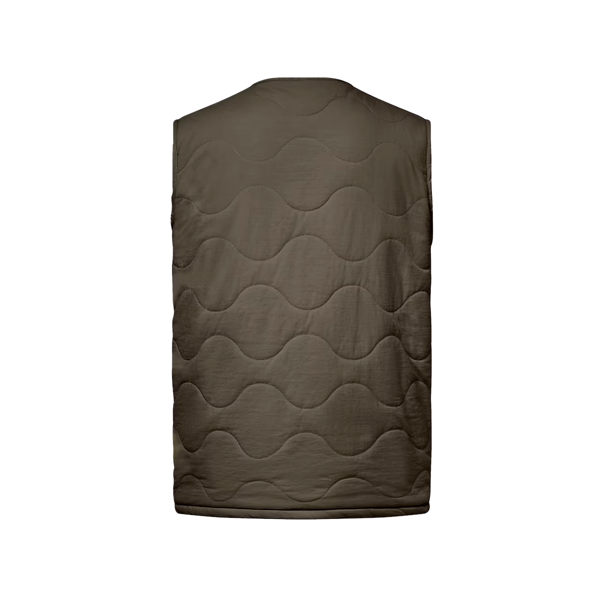 QUILTED SHERPA VEST