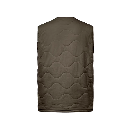 QUILTED SHERPA VEST