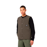 QUILTED SHERPA VEST