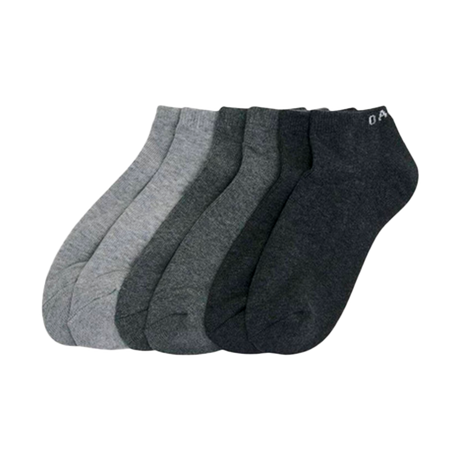 SHORT SOLID SOCKS (3 PCS)